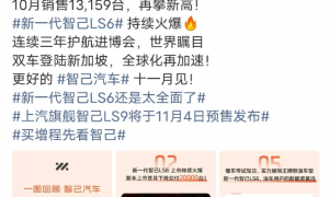 零跑首破7万,极氪冲上6万,新势力10月销量集体“狂飙”!