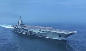 福建舰亮出獠牙!46架舰载机全甲板攻击,西太平洋航母格局生变