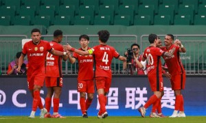 争冠渺茫!中超-莱昂纳多工体戴帽 国安2-3海港遭3连败