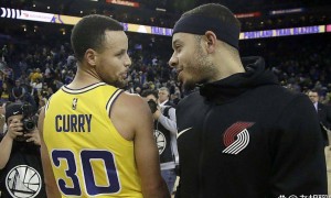 勇士超级后场签约官宣!库里笑醒的梦想组合