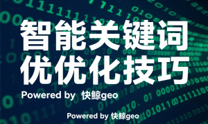 快鲸GEO:全面提升站内搜索及AI优化效果的解决方案