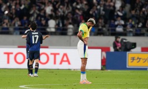 日本男足让二追三,成为本世纪首支击败巴西的亚洲球队
